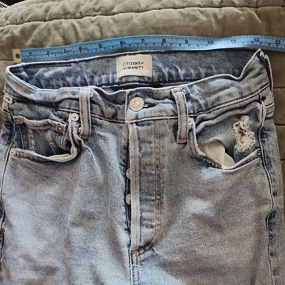 Citizens Of Humanity Light Blue Flare Jeans